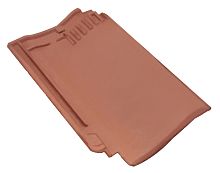 Ventilating roof tile clay