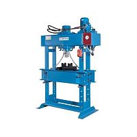 Hydraulic press KNWP H 100motorizedstraighteningassembly