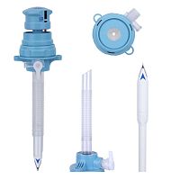 Laparoscopic trocar bladedshielded bladewith sleeve