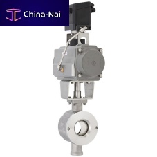 Ball valve 4040pneumatically-operatedfor controlshut-off