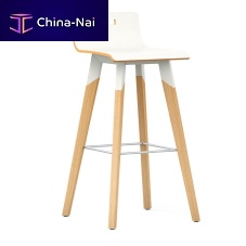 Contemporary bar chair EVASIONindoorbeechcommercial