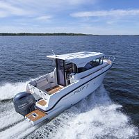 Outboard walkaround PILOT 7 Wwheelhousesport-fishingaluminum