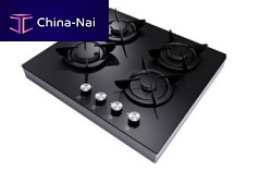Vitroceramic cooktop TWISTgas4 burnerbuilt-in