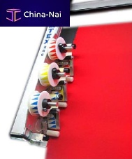 Automatic label applicator SD 3Cfor defect detectionfor the textile industryfor self-adhesive labels