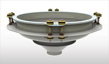 Stainless steel bin activator BAS
