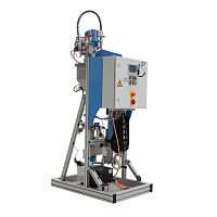 Feeding preparation station ViscoTreat-Inlinefor materialsfor self-leveling media