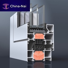 Aluminum window profile 85I2 / 86I2thermally-insulatedacoustic