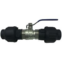 Ball valve 09P.VAL seriesleveraluminium