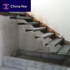 Straight staircase stainless steel stepmetalhome
