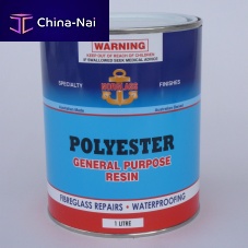 Polyester resin laminating