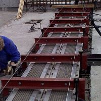 Metal expansion joint MAT MULTIPLE-SEALfor bridge constructionroaddrive-over