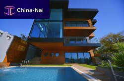 Strip cladding NOVATHERMOWOOD EXTERIOR CLADDING: IROKOirokoFSC certifiedribbed