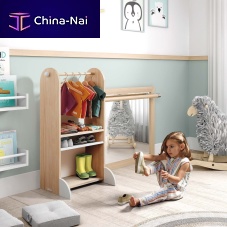 Contemporary shelf ZAPATERO MONTESSORI MONT-1871MDFpinefor child's bedroom