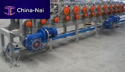 Shelving roll forming line automaticpunchingwith roller conveyor