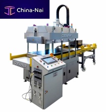 Pneumatic press RTM formingfor moldingheat transfer