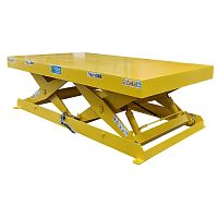 Tandem scissor lift table XLhydraulicpneumaticelectro-hydarulic