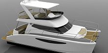 Catamaran express cruiser AB32 Charterinboarddieselhard-top