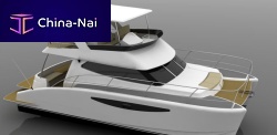 Catamaran express cruiser AB32 Charterinboarddieselhard-top