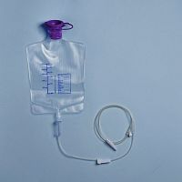 Graduated enteral feeding set