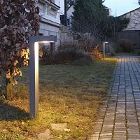 Urban bollard light ALEX P III FFcontemporaryaluminumLED