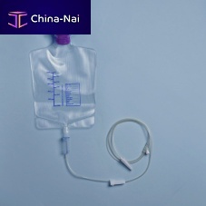 Graduated enteral feeding set