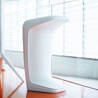 Original design bar stool UFOpolyethylenepolyethylene basecantilever