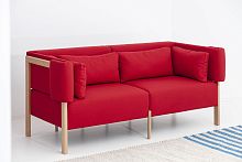 Contemporary sofa COD fabricgrayblack