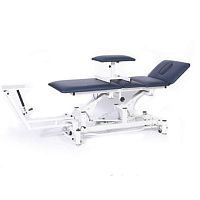 Lumbar and cervical traction table 10010