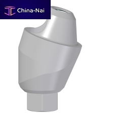 Conical implant abutment BT4 IRtitaniuminternalangled