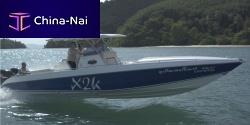 Outboard express cruiser X2K twin-engineopencenter console