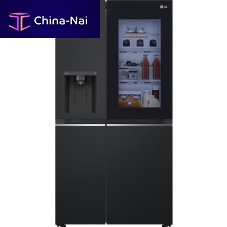 American refrigerator-freezer InstaViewair-curtainhomestandalone