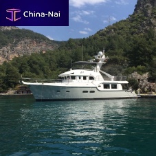 Offshore motor yacht 52trawlerflybridgedisplacement hull