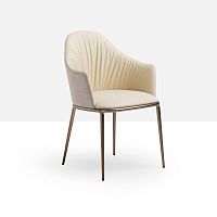 Contemporary chair Lea Deluxe P M TSliving roomfabricleather