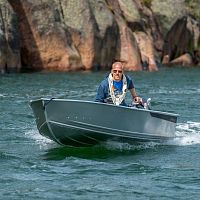 Outboard small boat MINI sport-fishingaluminum3-person