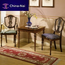 Traditional chair 972X 971Xindoorfabricmahogany base