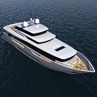 Cruising super-yacht JOHNSON 95flybridgewheelhouse