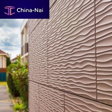 Exterior insulation finishing system cladding DUNE panelcompositemineral
