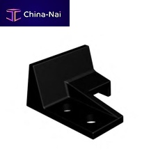 Metal glass clamp MD-02 Lfor panelsbuildingfor railing