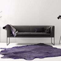 Contemporary upholstered bench MELLfabricleathermetal base