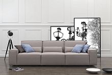 Contemporary sofa DIVOfabricbeige3-seater