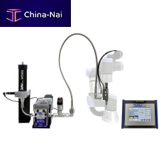 High-viscosity media dispensing system for coolantadhesivemastic