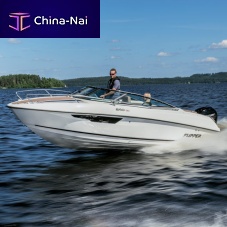 Outboard cabin cruiser 650 DCopendual-console7-person max.