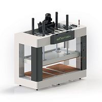 Electro-hydraulic press Doorpressassemblyfor gluingCNC