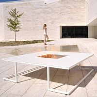 Wood-burning barbecue RIGAfixedmetal