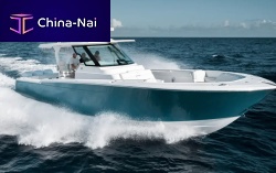 Outboard express cruiser 39CCtriple-engineopencenter console