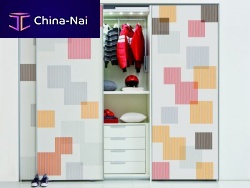 Contemporary wardrobe ARMADI SCORREVOLIwoodenwith swing doorschild's