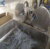 Plastic sheet extrusion line for thermoplasticsfor drainage pipes