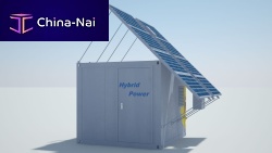Diesel generator set hybridthree-phase50 Hz