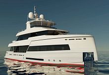 Cruising super-yacht FHI 115wheelhousevertical bow