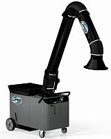 Mobile fume extractor W Serieswall-mountedweldingwith self-cleaning filter